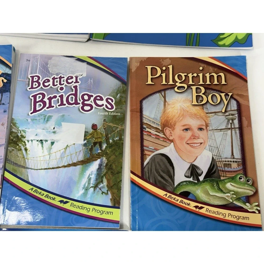 Abeka 3rd‎ Grade Homeschool Language Arts Curriculum Lot With All Readers
